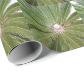 グリーンカッコいいパーム ラッピングペーパー (ロールコーナー)