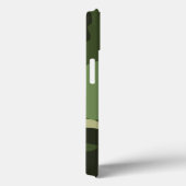 グリーンカッコいい迷彩柄軍隊迷彩パターン堅牢 Case-Mate iPhoneケース (裏面 / 右)