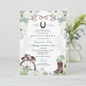 グリーンカッティウエスタンホースシューチャラキンセアニェラ 招待状 (スタンド正面)