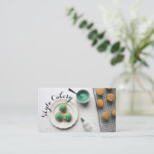 グリーンカップケーキカリーの名刺 名刺 (スタンド正面)