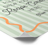 グリーンカティー メインスクイーズ シトラス シェア レシピ ポスター (角)