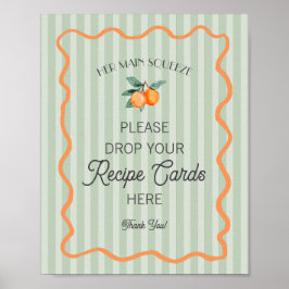 グリーンカティー メインスクイーズ シトラス シェア レシピ ポスター