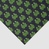 グリーンカニケルト結び目模様 薄葉紙 (詳細)