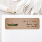 グリーンカヌー素朴住所 シール (インサイチュ)