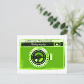 グリーンカメラ写真事業 ポストカード (スタンド正面)