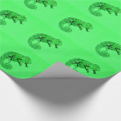 グリーンカメレオンインク ラッピングペーパー (角)