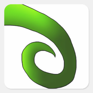 グリーンカメレオンテール スクエアシール