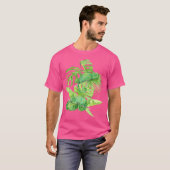 グリーンカメレオン付きカメレオン Tシャツ (正面フル)