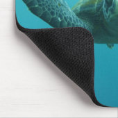 グリーンカメ（チェロニア・ミダスアガッシジ），セントラル マウスパッド (コーナー)