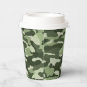 グリーンカモフラージュ 紙コップ (右)
