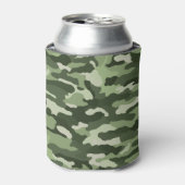 グリーンカモフラージュ 缶クーラー (缶正面)