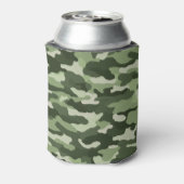 グリーンカモフラージュ 缶クーラー (缶裏面)