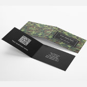 グリーンカモフラージュ、軍隊、陸軍 名刺