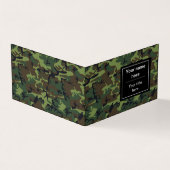 グリーンカモフラージュ、軍隊、陸軍 名刺 (外部)