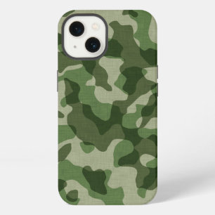 グリーンカモフラージュ iPhone 13ケース