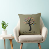 グリーンカラフルとスピリチュアル賛美は… クッション (椅子)