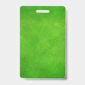 グリーンカラフルのマカオウムの明るい頭 バッジ (裏面)