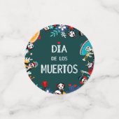 グリーンカラフルディアデロスミュートスサークル コンフェッティ (スモール正面)