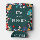 グリーンカラフルディアデロスミュートスサークル 缶クーラー (裏面)