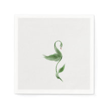 グリーンカラーナプキン