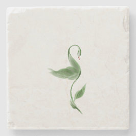 グリーンカラー磁石 ストーンコースター