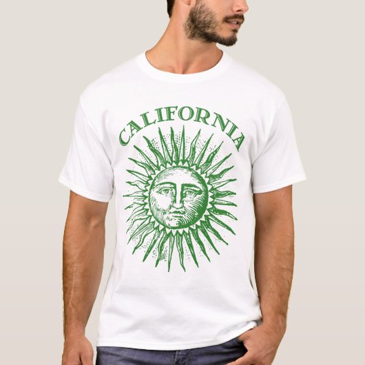 グリーンカリフォルニア Tシャツ (正面)