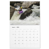 グリーンカレンダーの女性 カレンダー (3月 2026)