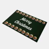 グリーンカントリークリスマス ドアマット (アングル)