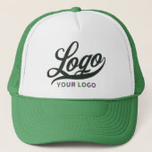 グリーンカンパニーロゴスワッグビジネスマン女性 キャップ (正面)