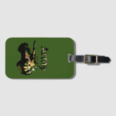 グリーンカーキアーミータンク、ラゲージタグ ラゲッジタグ (正面横)