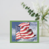 グリーンカード取得おめでとう ポストカード (スタンド正面)