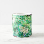 グリーンカーネーション コーヒーマグカップ (中央)