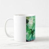 グリーンカーネーション コーヒーマグカップ (左)