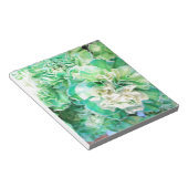 グリーンカーネーション ノートパッド (アングル)