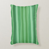 グリーンカーブパターンクッション アクセントクッション (正面(垂直))