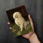 グリーンカーペットにプードル | ジョージ・L・ハリソン カード