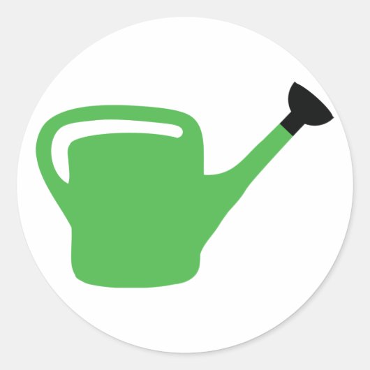 グリーンガーデナーの散水缶 ラウンドシール (正面)