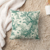 グリーンガーデンフローリングツリートイレデジュイ クッション (ブランケット)