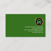 グリーンガーデンランドスケープレイヤーズローンガーデニ気にング 名刺 (裏面)