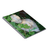 グリーンガーデン彫刻やる気を起こさせる自然 ノートブック (右側)