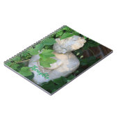 グリーンガーデン彫刻やる気を起こさせる自然 ノートブック (左側)