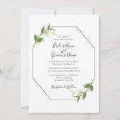 グリーンガーデン葉結婚式招待状 招待状 (正面)
