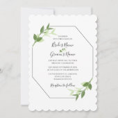 グリーンガーデン葉結婚式招待状 招待状 (正面)