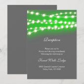 グリーンガーデン輝き レセプション 招待状 (正面/裏面)