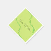 グリーンガーデン スタンダードカクテルナプキン (角)