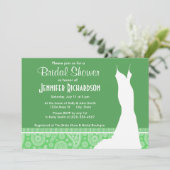 グリーンガーリーペイズリー 招待状 (スタンド正面)