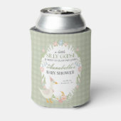 グリーンガ間抜けースフローラギンガムベビーシャワー特典 缶クーラー (缶裏面)