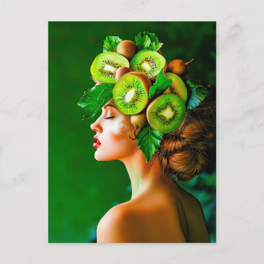 グリーンキウィクラウンウィフレッシュスタイル シーズンポストカード (正面)