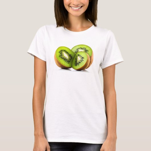 グリーンキウイフルーツ Tシャツ (正面)