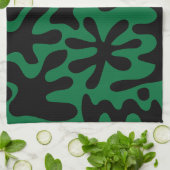 グリーンキスメットキッチンタオル キッチンタオル (折り畳み)